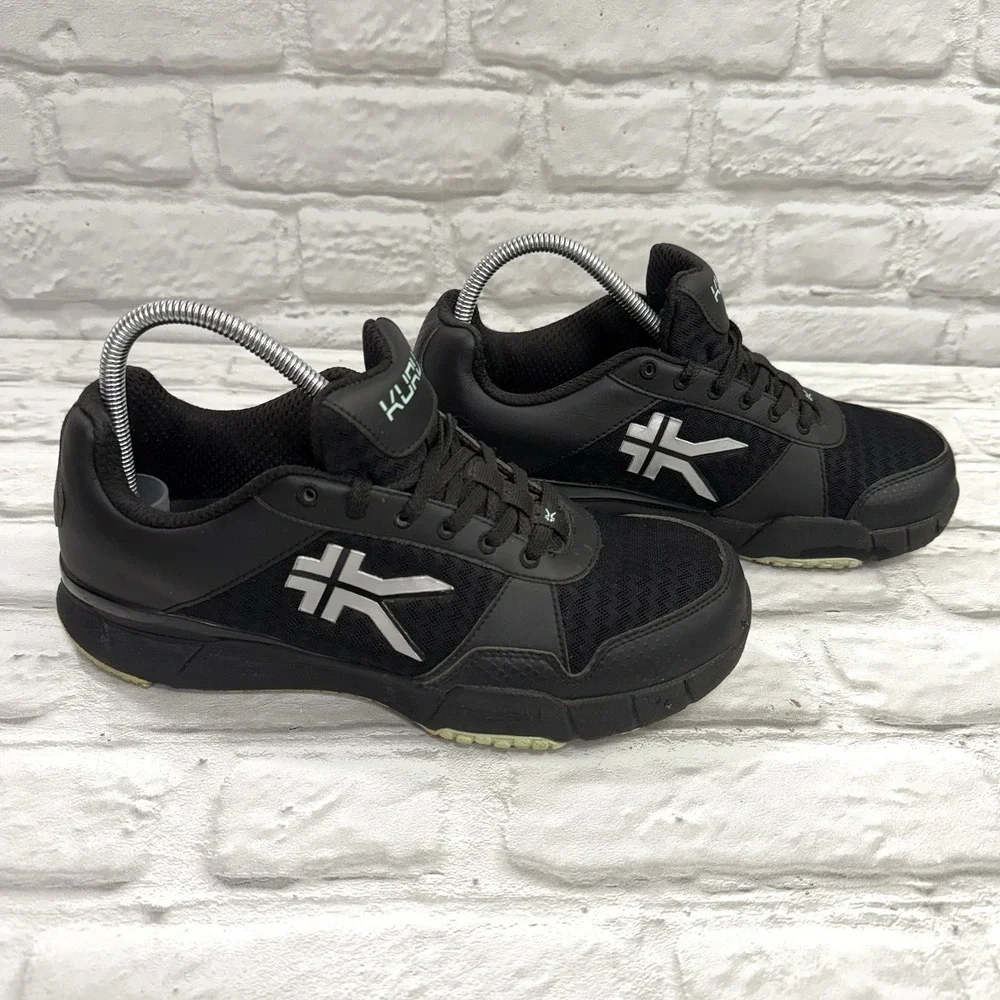 Kuru Quantum 2 Womens Size 10 Black Gray Athletic Running Walking Shoes Sneakers